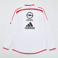 Maillot d'entraînement rétro à manches longues AC Milan 04/05