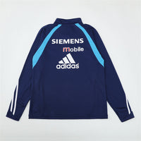 Maillot d'entraînement rétro à manches longues Real Madrid 03/04