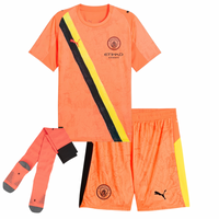 T-shirt et short Manchester City pour Enfant gardien de but 25/26 - Avec des chaussettes