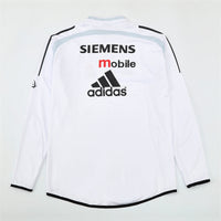 Maillot d'entraînement rétro à manches longues Real Madrid 04/05