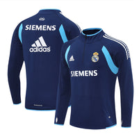 Maillot d'entraînement rétro à manches longues Real Madrid 05/06