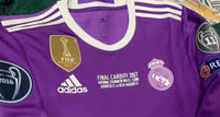 REAL MADRID RÉTRO FINAL LIGUE DE CHAMPIONS 16/17 - Con Patch