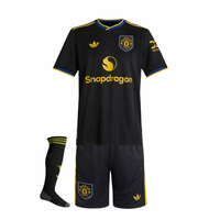 T-shirt et short Manchester United pour Enfant Third 25/26 - avec des chaussettes