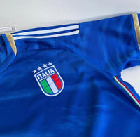 Maillot Italie Home 2023-2024 incl. Ensemble de patchs de la Ligue des Nations