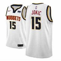 Maillot NBA - Denver Nuggets Blanc - Jokic