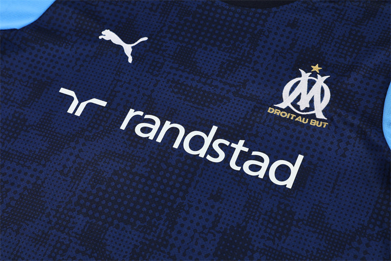 Maillot et short d'entraînement de l'Olympique de Marseille 25/26