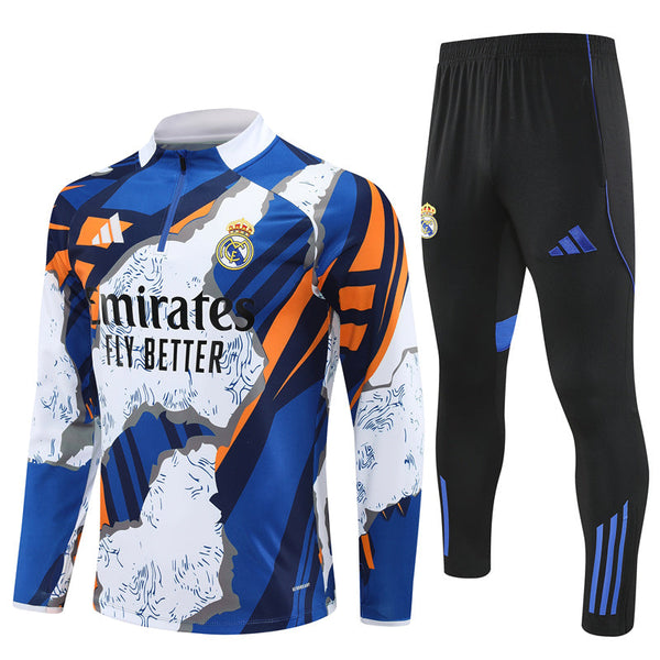 Ensemble Survêtement de Football Enfant Real Madrid 25/26