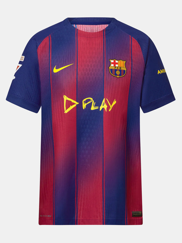 FC BARCELONA x Ed Sheeran Version Joueur 25/26 - Édition Limitée - Patch Gagnants de LaLiga