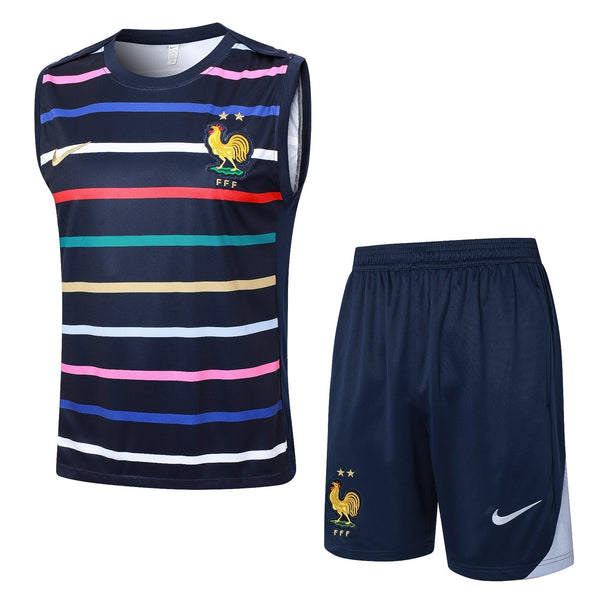 Maillot et short d'entraînement France 24/25