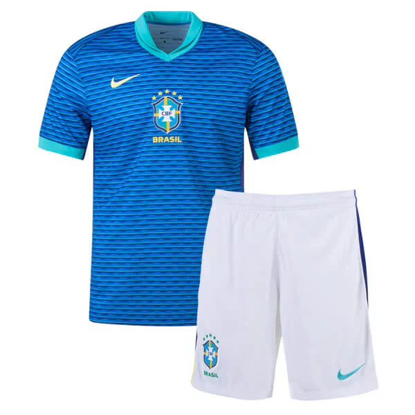 T-shirt et Short pour Enfants du Brésil Third 24/25