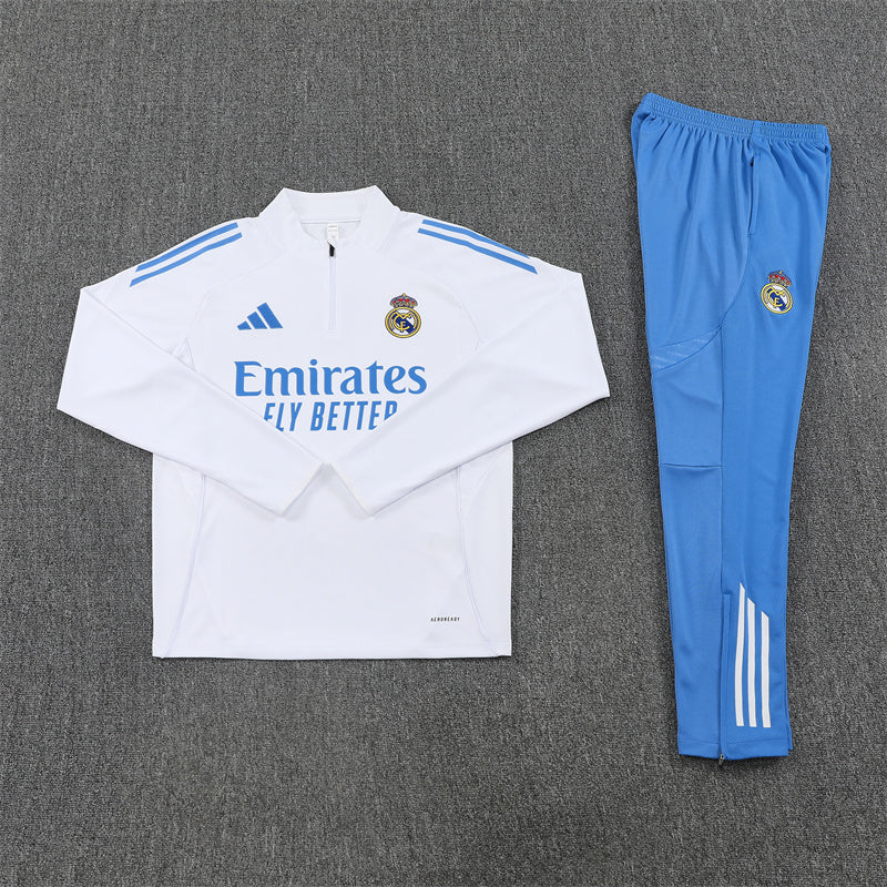 Ensemble Survêtement de Football Enfant Real Madrid 25/26