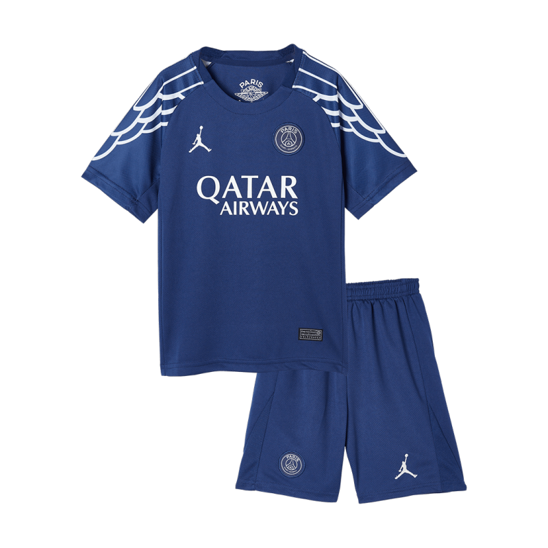 T-shirt et short PSG pour enfant Jordan Fourth 24/25 Enfant