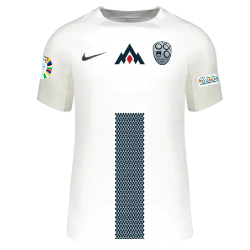 Maillot Slovénie home 24/25 - Avec Patchs