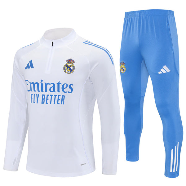 Ensemble Survêtement de Football Enfant Real Madrid 25/26
