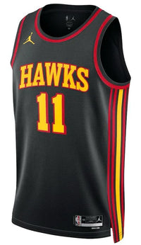 Maillot noir Trae Young des Hawks d'Atlanta - Édition Déclaration