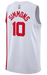Maillot blanc Ben Simmons des Brooklyn Nets - Édition classique