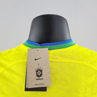 Maillot Brésil I - Version joueur - 2022/2023