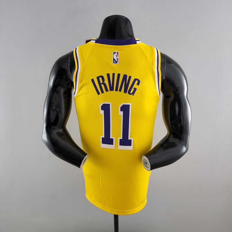Maillot NBA jaune des Los Angeles Lakers